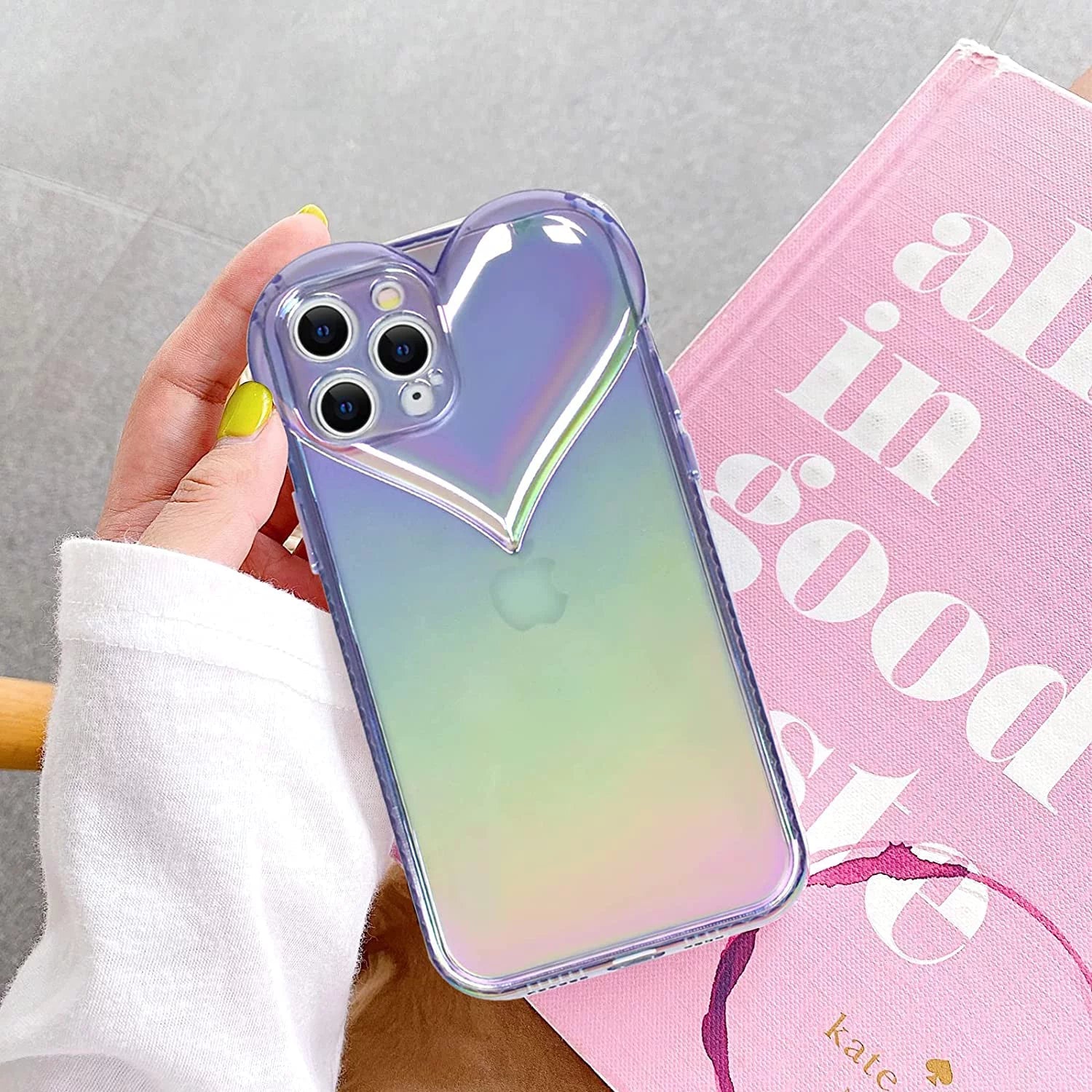 Target Heart Case Holographic Heart Case – RS Store
