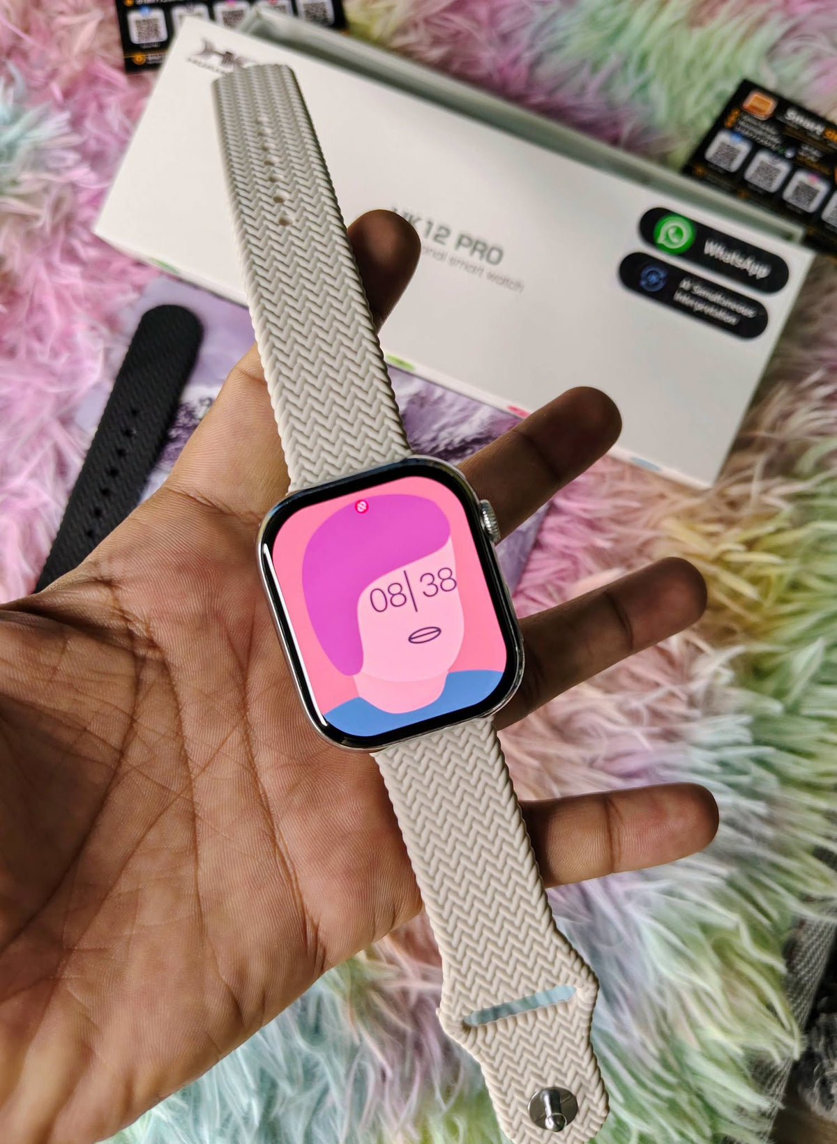 Apple Series 12 Style Smart Watch – 46mm Display
