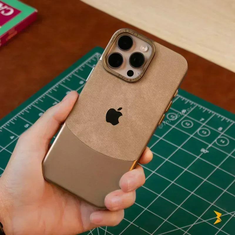 iPhone Velvet Touch Dual-Tone Case