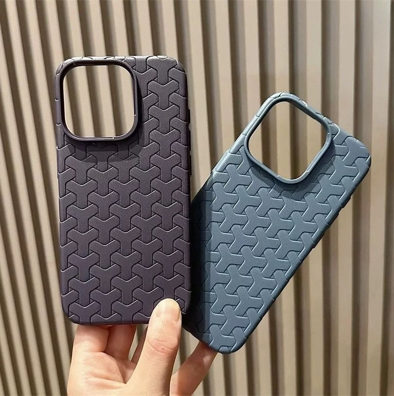 Iphone Interlocking Back Case