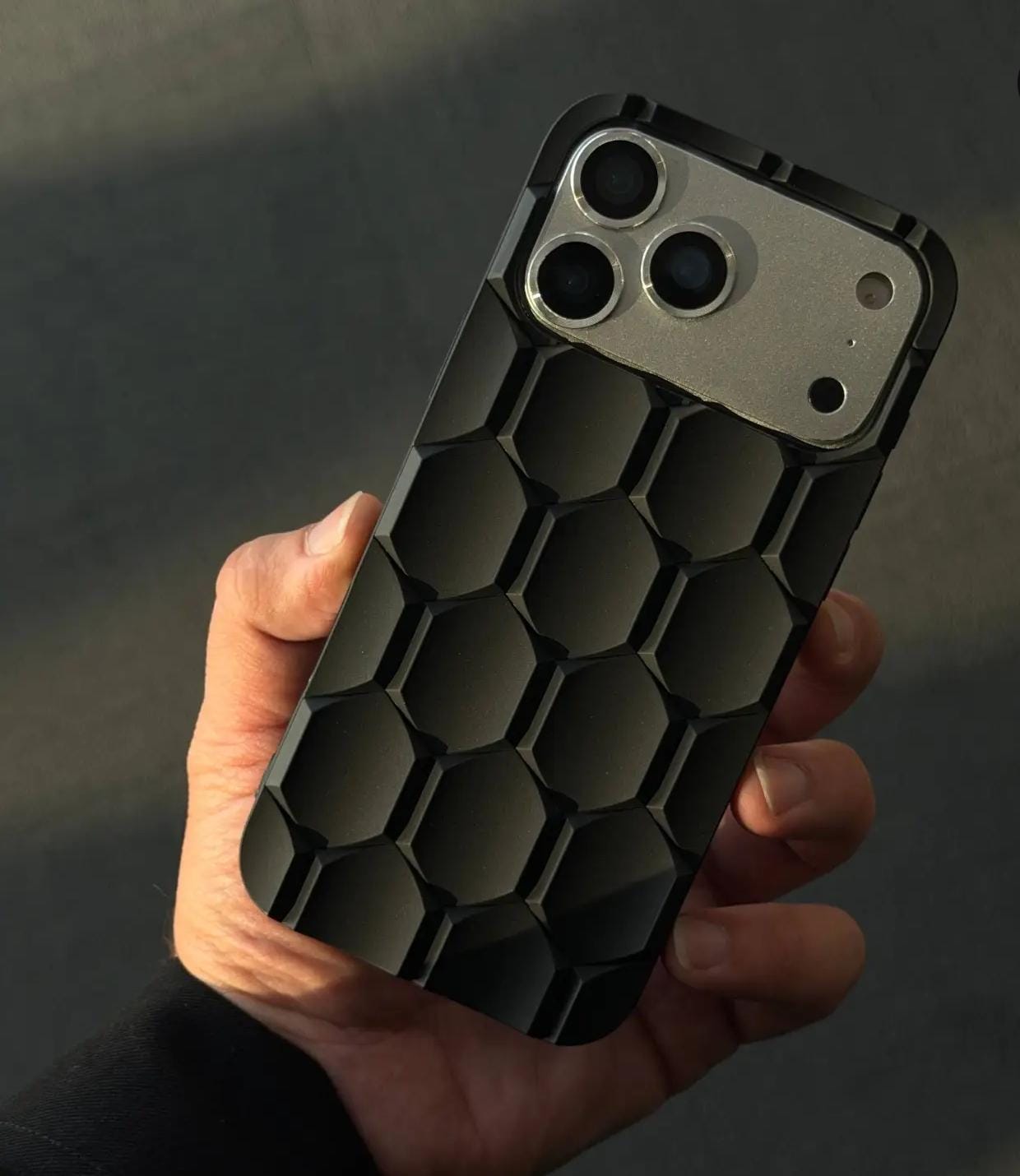 3D Hexagon Case