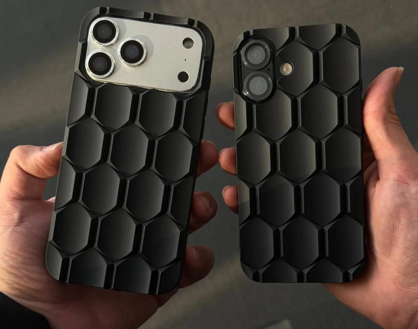 3D Hexagon Case