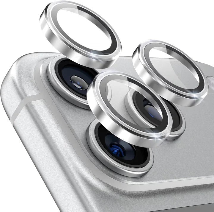 360° Camera Lens Protector for iPhone – Premium Aluminum Alloy Ring