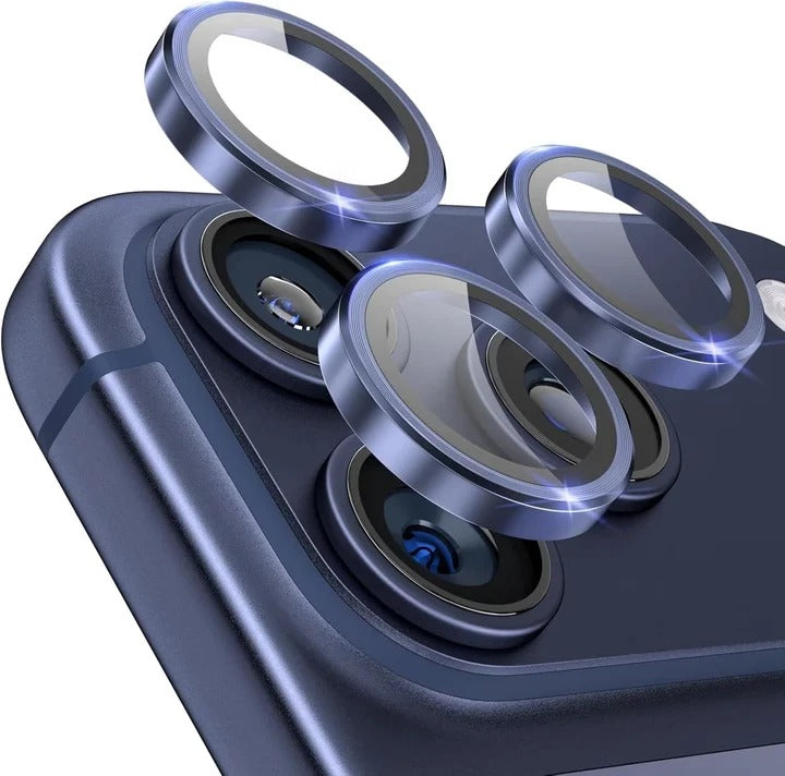 360° Camera Lens Protector for iPhone – Premium Aluminum Alloy Ring