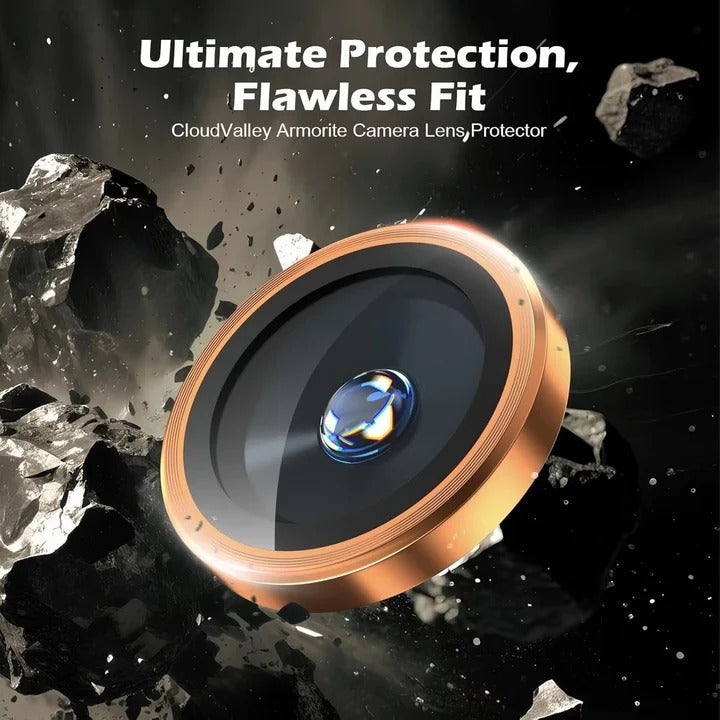 360° Camera Lens Protector for iPhone – Premium Aluminum Alloy Ring