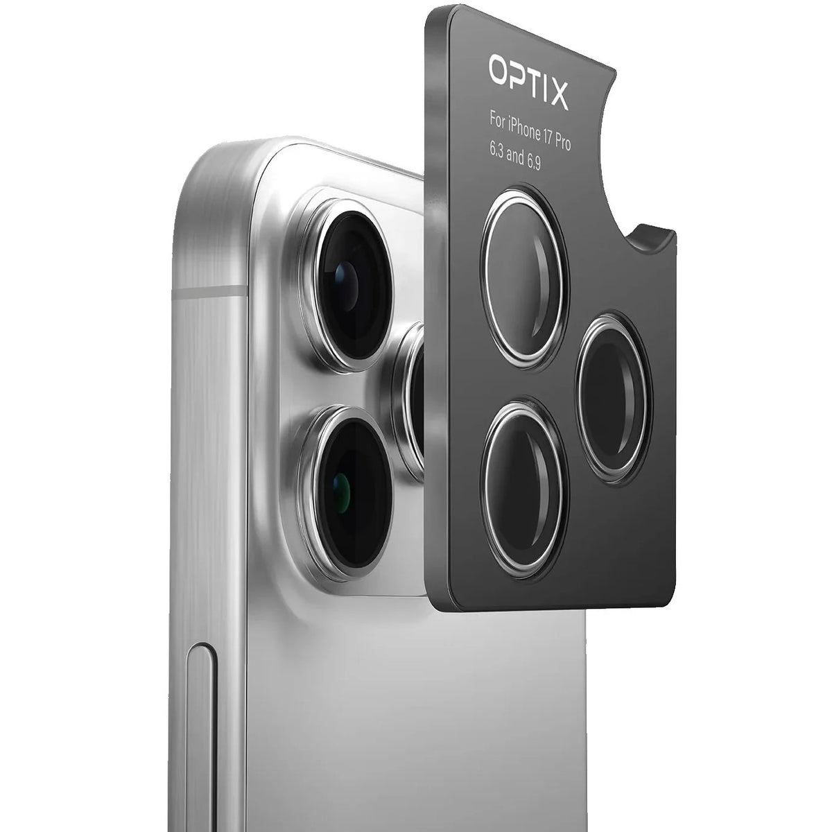 360° Camera Lens Protector for iPhone – Premium Aluminum Alloy Ring