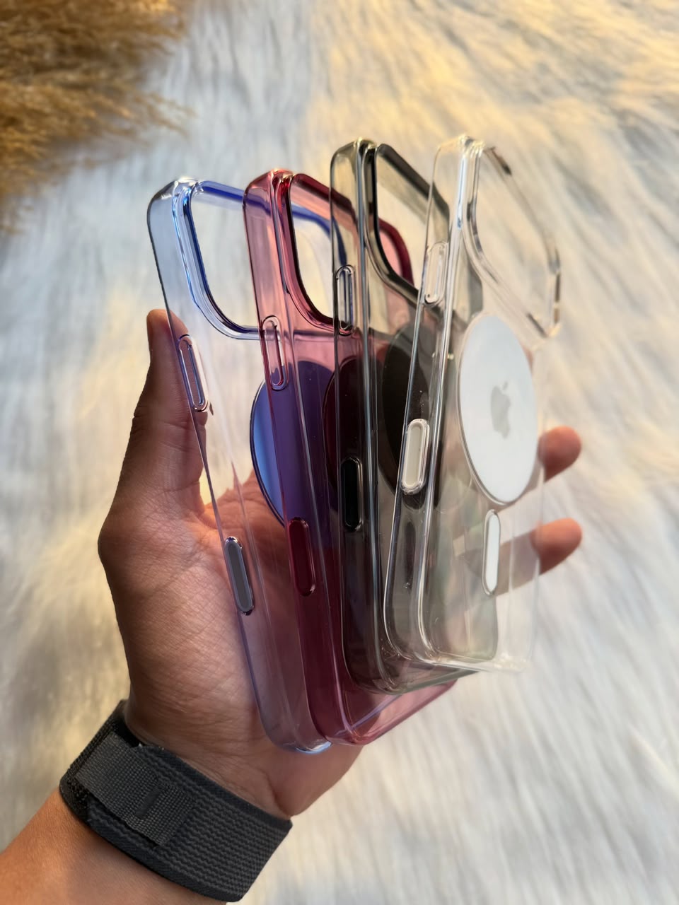 New Apple 1:1 MagSafe Clear Case  with Camera Control Button