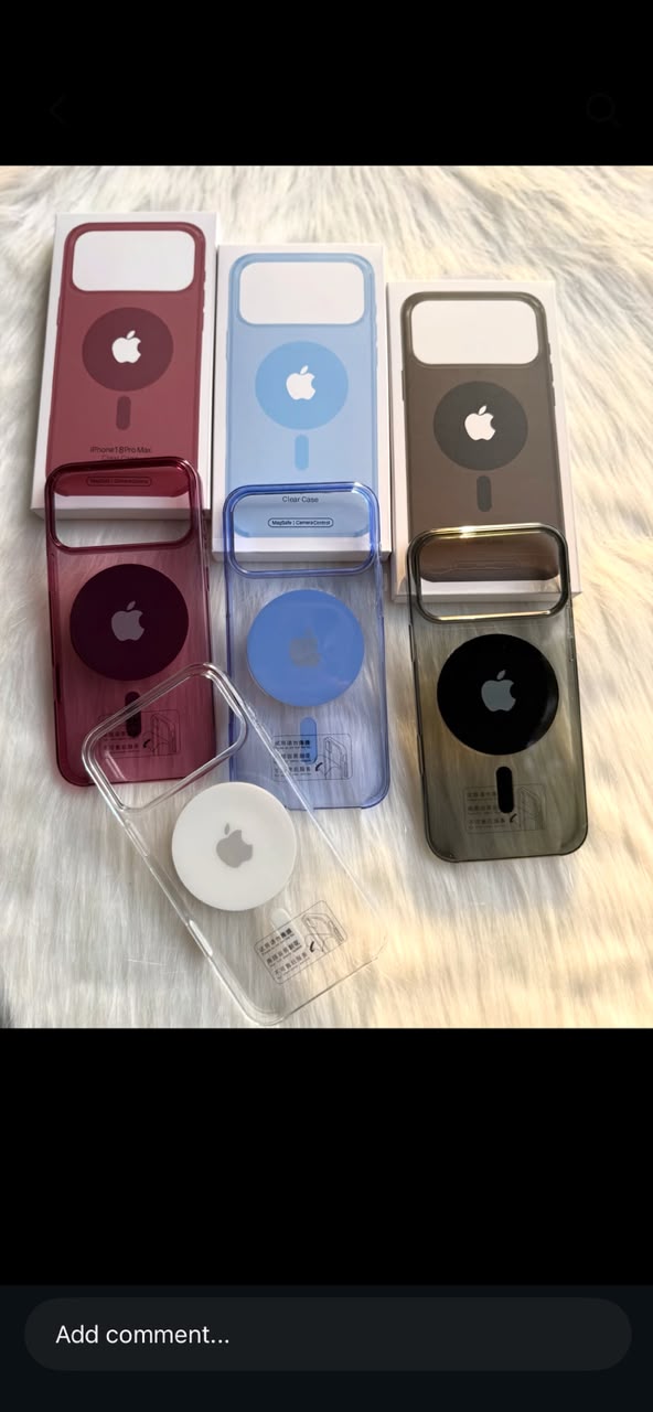 New Apple 1:1 MagSafe Clear Case  with Camera Control Button