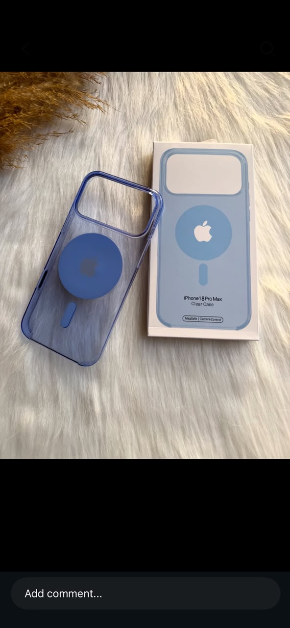 New Apple 1:1 MagSafe Clear Case  with Camera Control Button