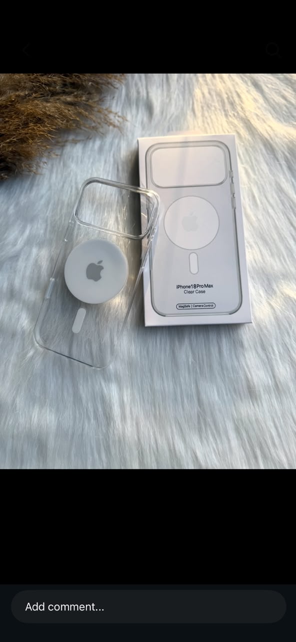 New Apple 1:1 MagSafe Clear Case  with Camera Control Button